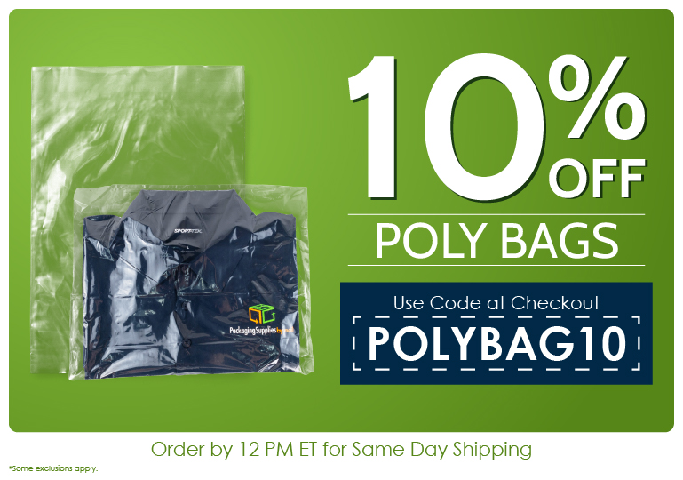 10% Off Poly Bags